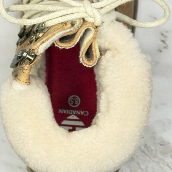 Rare Royal Canadian Cambridge “Croc” Embossed Leather Waterproof Boots 8.5 - Picture 14 of 16